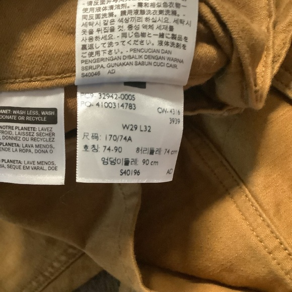 Levis 502 Utility Batallion Khaki Pants - Picture 5 of 8